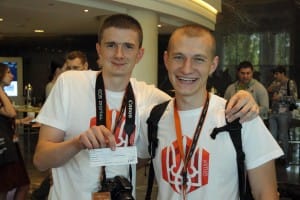 Alex Taranovsky and Max Uroda