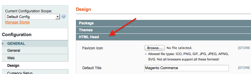Design. General. Head