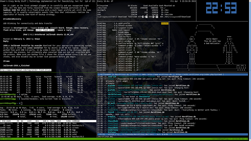 tmux-ssh