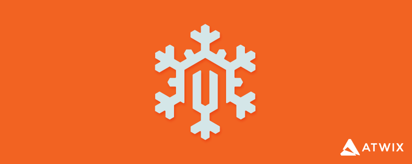 Magento snowflake wallpaper