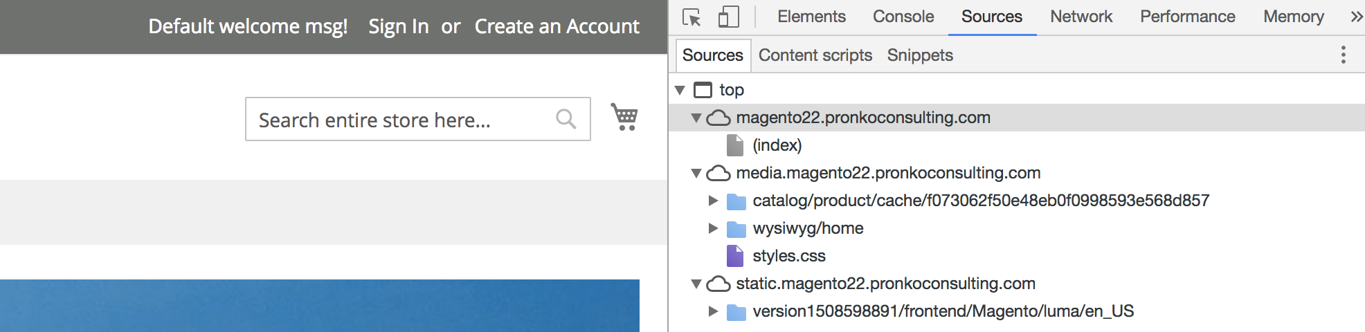 Applied changed on Magento 2 frontend