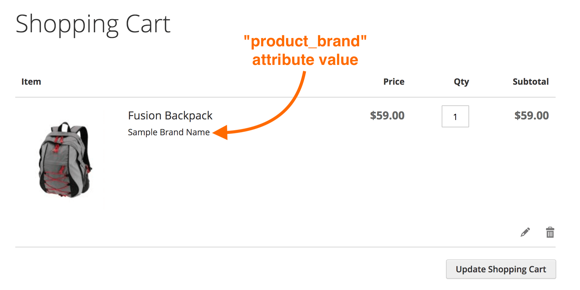 Display additional product details for cart item in Magento 2