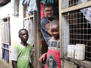 Magazine Wharf slum in Sierra Leone