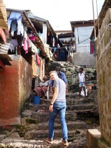 Sierra Leone Magazine Wharf Slum