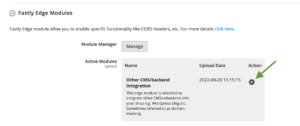 Configure Other CMS backend integration Fastly Edge module