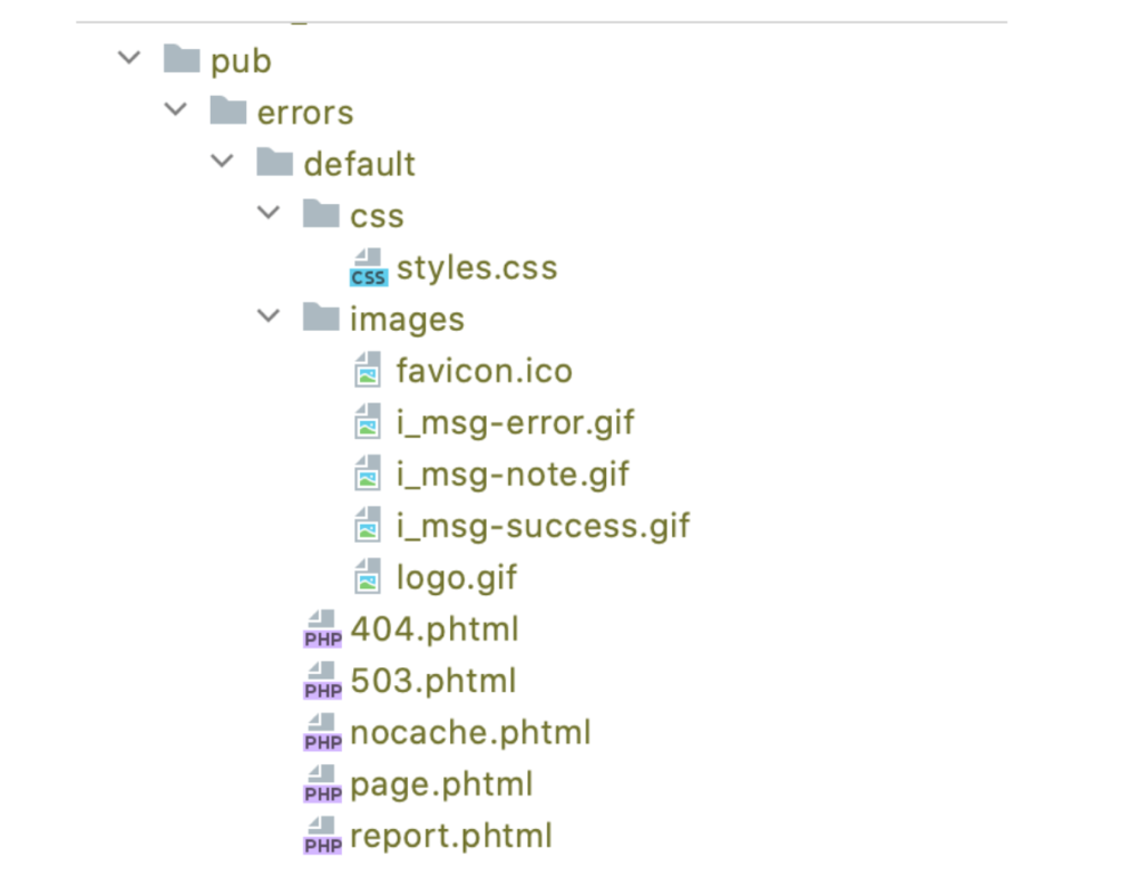 Maintenance Mode Skin Folder Structure | Atwix Maintenance Mode Skin Folder Structure