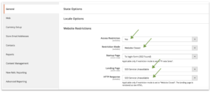 Set the HTTP Response option to 503 Service Unavailable