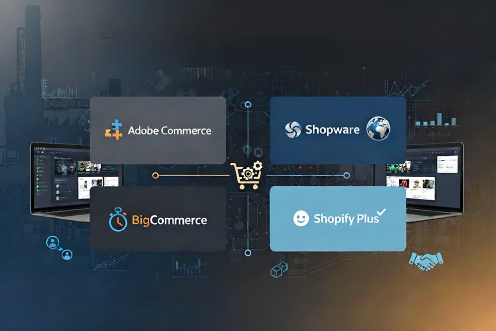 a Comparison of the Best Ecommerce Platforms for Manufacturers