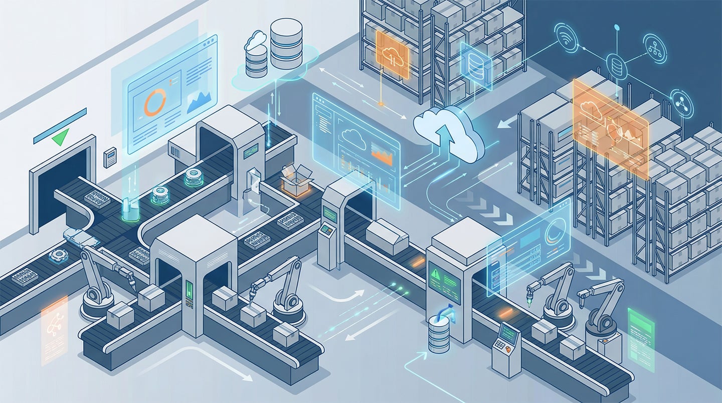 a Visualization of Erp Systems in a Manufacturing Environment